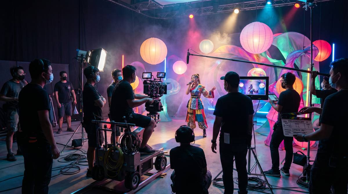 萝莉岛MV拍摄视频